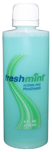 FreshMint FMW4 4 oz. Alcohol-Free Mouthwash | Anchortex