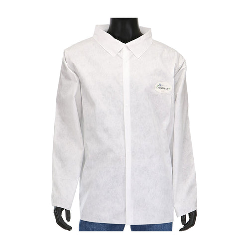 PosiWear M3 C3817 Disposable Snap-Front White Shirt (Case)