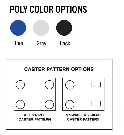 R&B Wire Standard Poly Truck