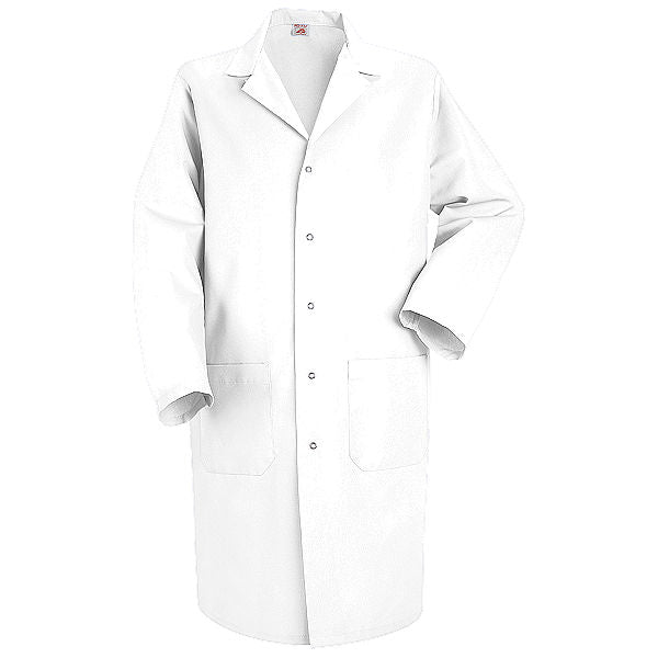 Red Kap KP18 Men's Gripper Front Lab Coat