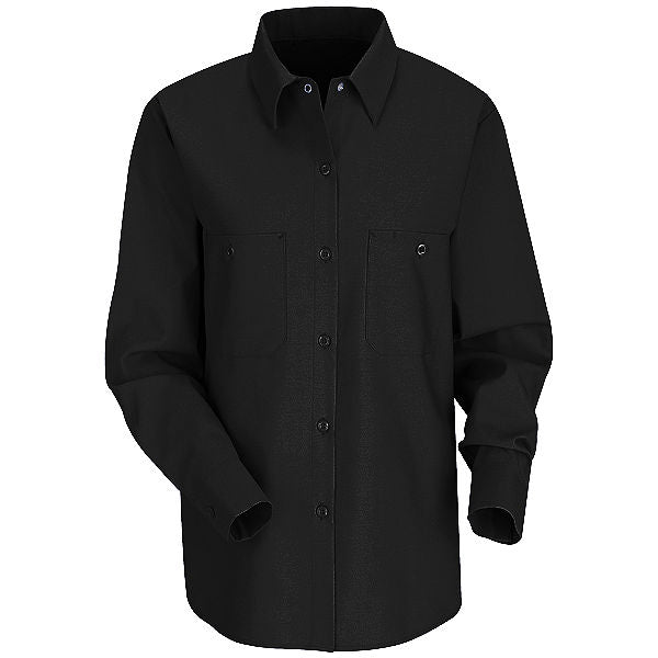 Red Kap SP13 Women's Solid Color Long Sleeve Work Shirt