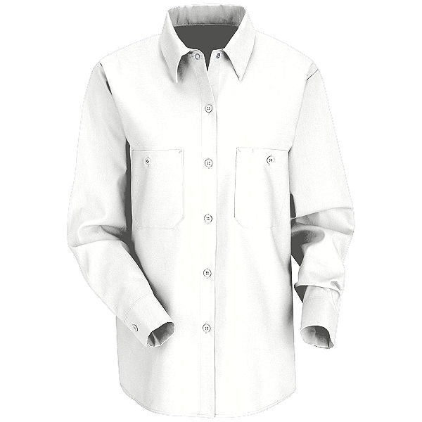 Red Kap SP13 Women's Solid Color Long Sleeve Work Shirt