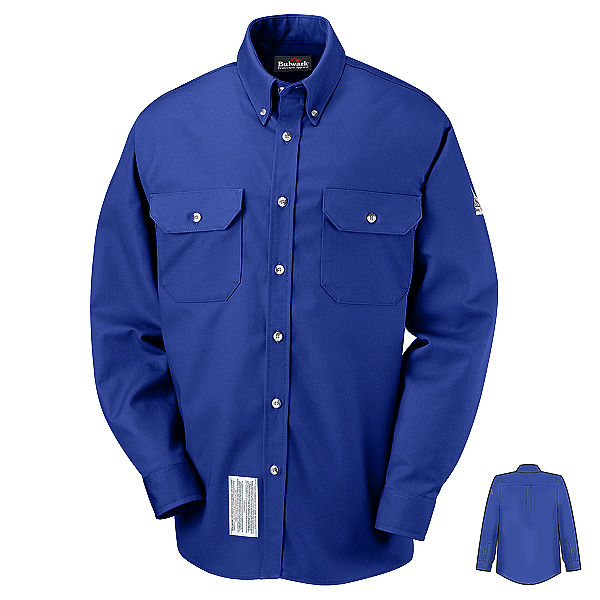 Bulwark SLU2 Men's Midweight FR Dress Uniform Shirt - Excel FR ComforTouch (HRC 2 - 8.6 cal)