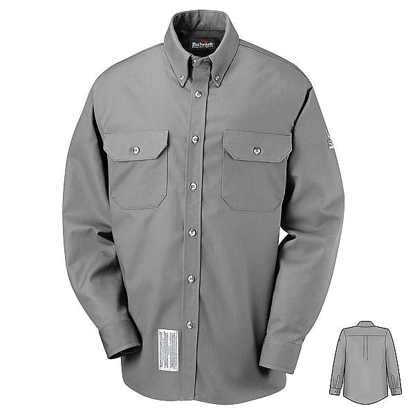 Bulwark SLU2 Men's Midweight FR Dress Uniform Shirt - Excel FR ComforTouch (HRC 2 - 8.6 cal)