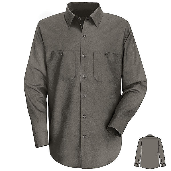 Red Kap SP14 Men's Solid Color Long Sleeve Work Shirt