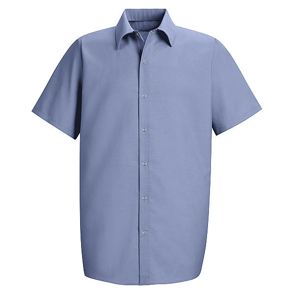 Red Kap SP26 Mens Pocketless Short Sleeve Work Shirt