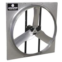 Schaefer 363P12DD-3 36" Galvanized Direct Drive Panel Fan