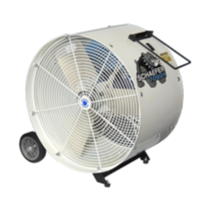 Schaefer VKM24-O Versa-Kool 24" Mobile Drum Fan with OSHA Guards