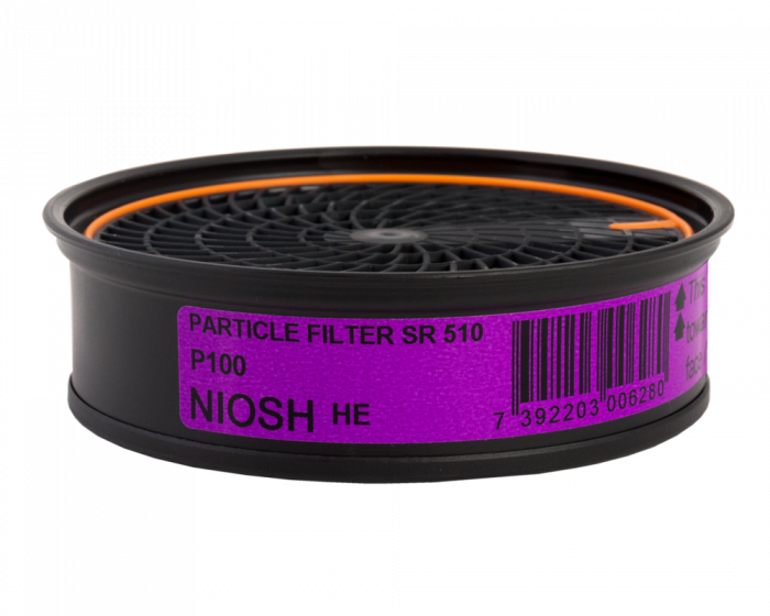 Sundstrom Safety SR 510 P100-HE Rated Particulate Filter