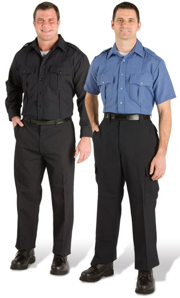 Topps Safety Apparel SH96 Flame Resistant Short Sleeve Public Safety Shirt Nomex IIIA (HRC 1 - 4.6 cal)