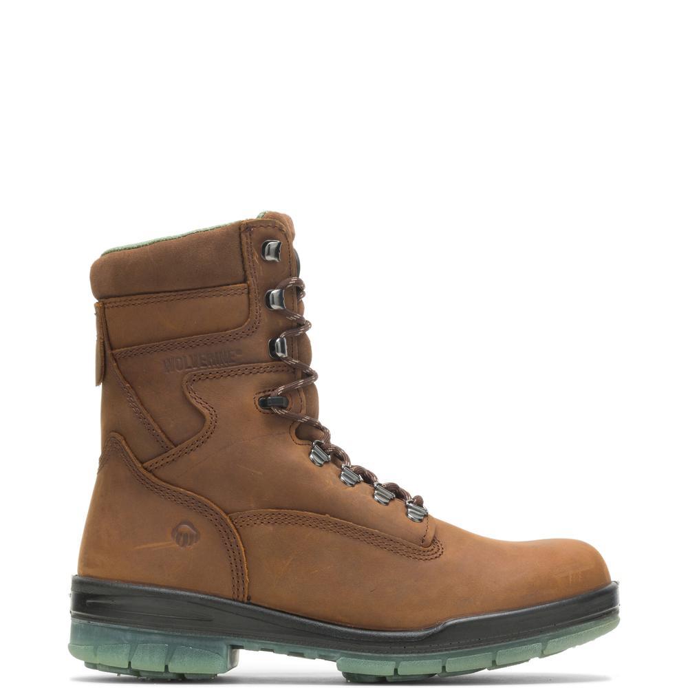 Wolverine W03238 Men's 8" DuraShocks Waterproof Insulated Work Boots - Stone