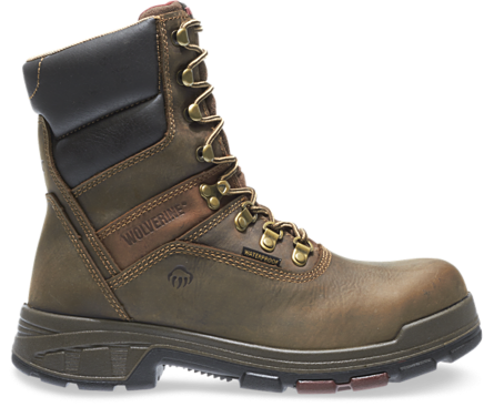 Wolverine W10316 Men's Cabor 8" EPX Waterproof Composite-Toe EH Work Boots - Brown