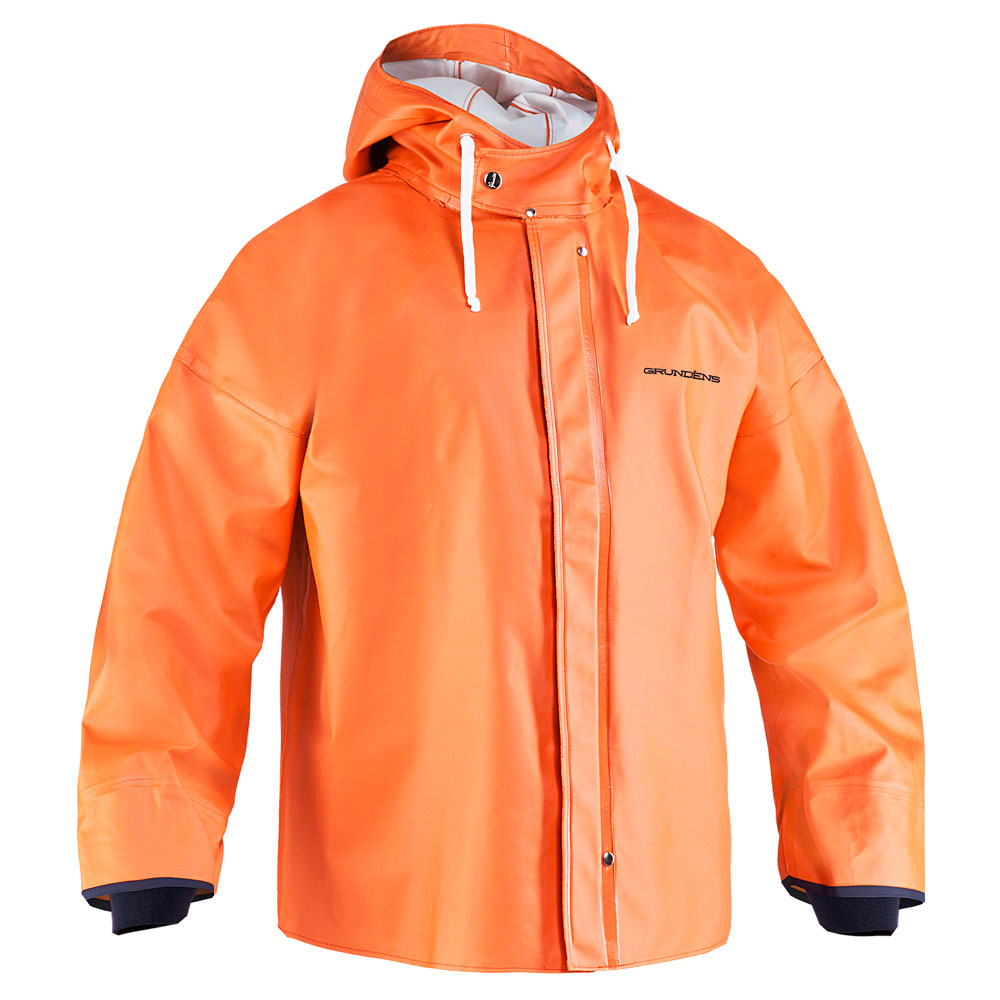 Neoprene clearance rain jacket