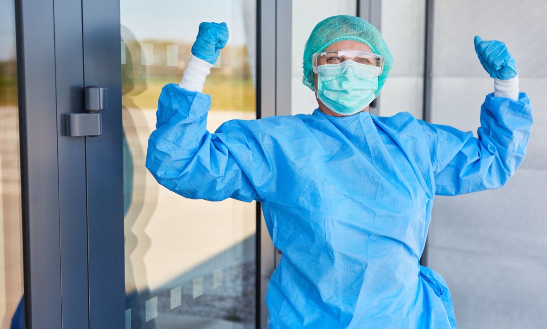 healthcare worker clothing