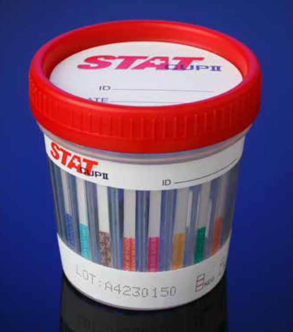 Picture of drug testing cup