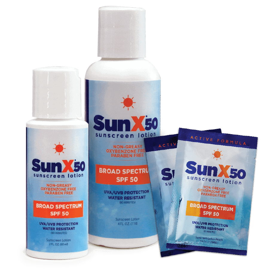 CoreTex Sun X SPF 50+ Broad Spectrum Sunscreen - Wallmount Dispenser and Refills