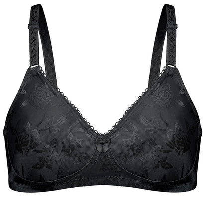 Bestform 5006222 Floral Jacquard Wireless Soft Cup Bra with Lightly-Lined Cups