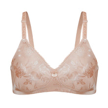 Load image into Gallery viewer, Bestform 5006222 Floral Jacquard Wireless Soft Cup Bra with Lightly-Lined Cups
