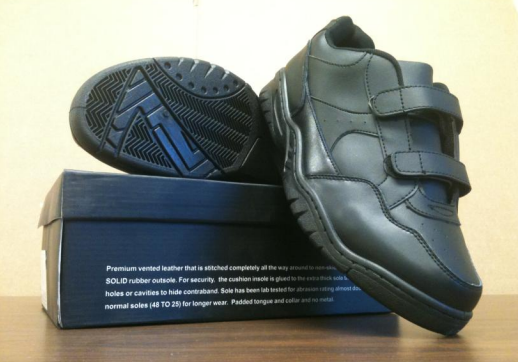 Men's Leather Velcro Sneakers