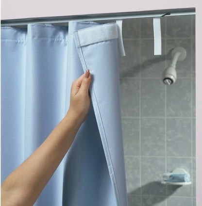 Safety Track for Breakaway Shower Curtain