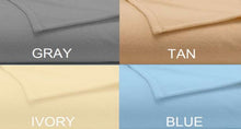Load image into Gallery viewer, Hospitality_Fleece_Blanket_colors
