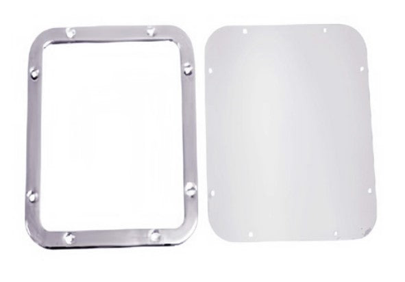 Stainless Steel Security Mirror, Small, 2 Piece