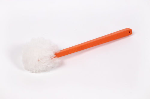Shank-Free Prison Safe Toilet Bowl Brush