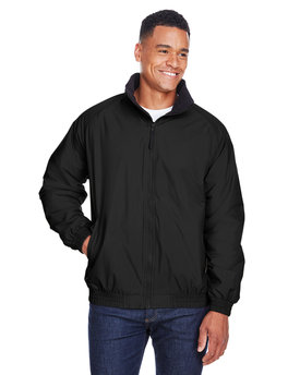 Men's Activewear Fleece-Lined Nylon Jacket