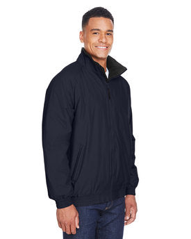 Men's Activewear Fleece-Lined Nylon Jacket