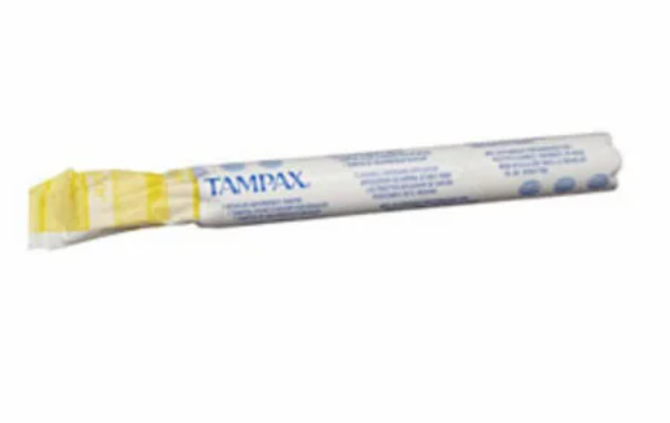 Tampax Tampons with Cardboard Applicator (Vending Machine Tube)