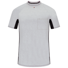 Load image into Gallery viewer, Bulwark MPS4 Men&#39;s FR Short Sleeve Base Layer with Concealed Chest Pocket
