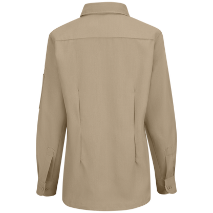 Bulwark QS53-INSECT iQ Series Women's Lightweight Comfort Woven Shirt with Insect Shield
