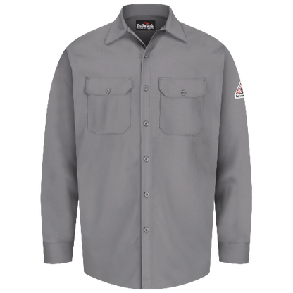 Bulwark SEW2 Flame Resistant Button Front Work Shirt - Excel FR (HRC 1 - 7.7 cal)