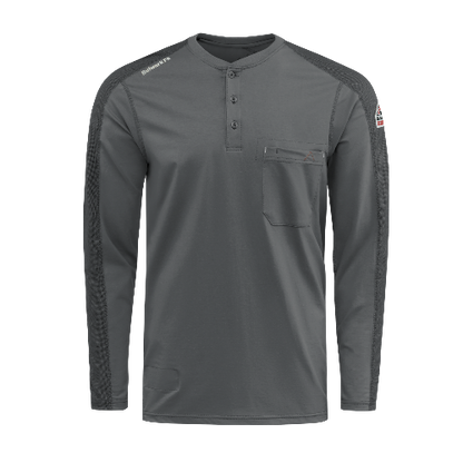 Bulwark STL2 Men's Flex Knit Henley
