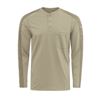 Bulwark STL2 Men's Flex Knit Henley
