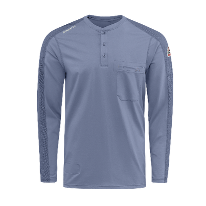 Bulwark STL2 Men's Flex Knit Henley