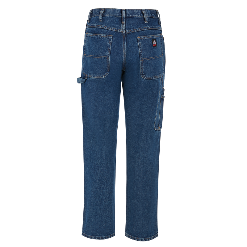 Bulwark PEJ8-INSECT Men's Pre-Washed Denim Dungaree with Insect Shield