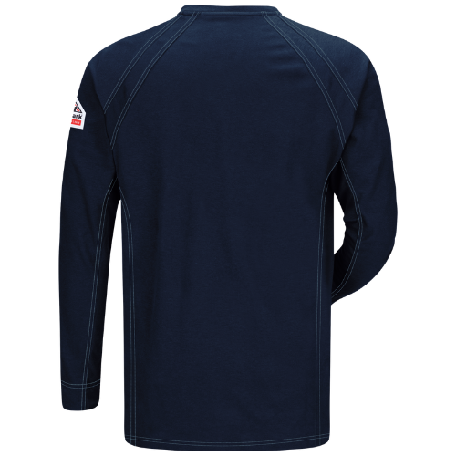 Bulwark QT20 IQ series Flame Resistant Men's Long Sleeve Knit T-Shirt (HRC 2 - 8.2 cal)