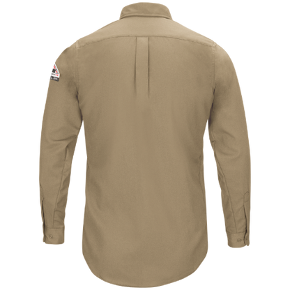Bulwark QS52-INSECT Men's iQ Series Comfort Woven Long Sleeve Lightweight Shirt with Insect Shield