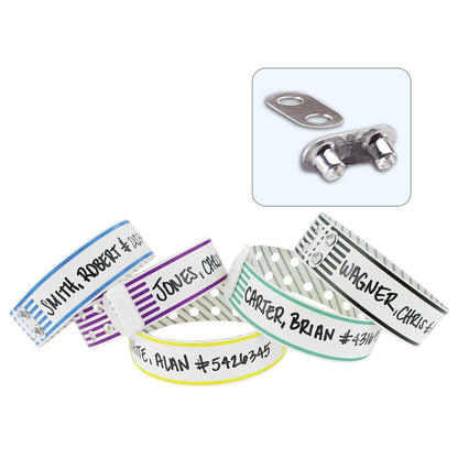 Clincher II Write-On Wristbands for Inmate Identification