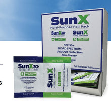 Load image into Gallery viewer, CoreTex Sun X SPF 30+ Broad Spectrum Sunscreen - Single Dose Lotion Packets

