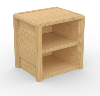 Cortech 215 Sequoia Molded Wood-Grain Night Stand