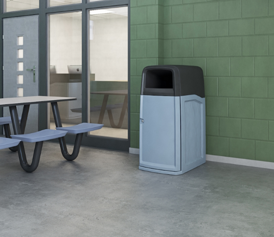 Cortech Safebin Trash Receptacle