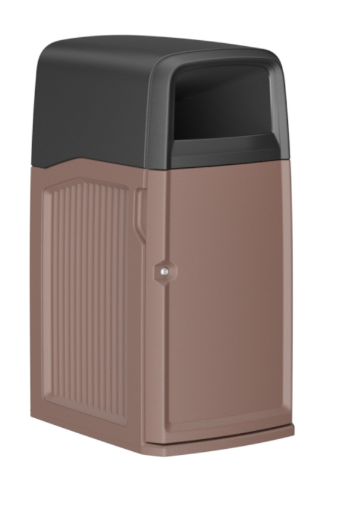 Cortech Safebin Trash Receptacle