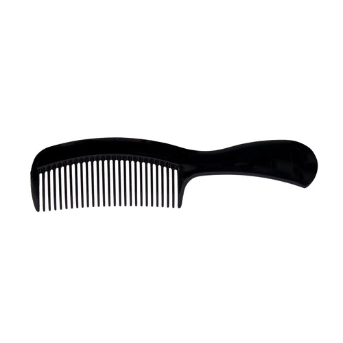 Dawn Mist 2655 6.5" Handled Black Comb - Bulk (Case)