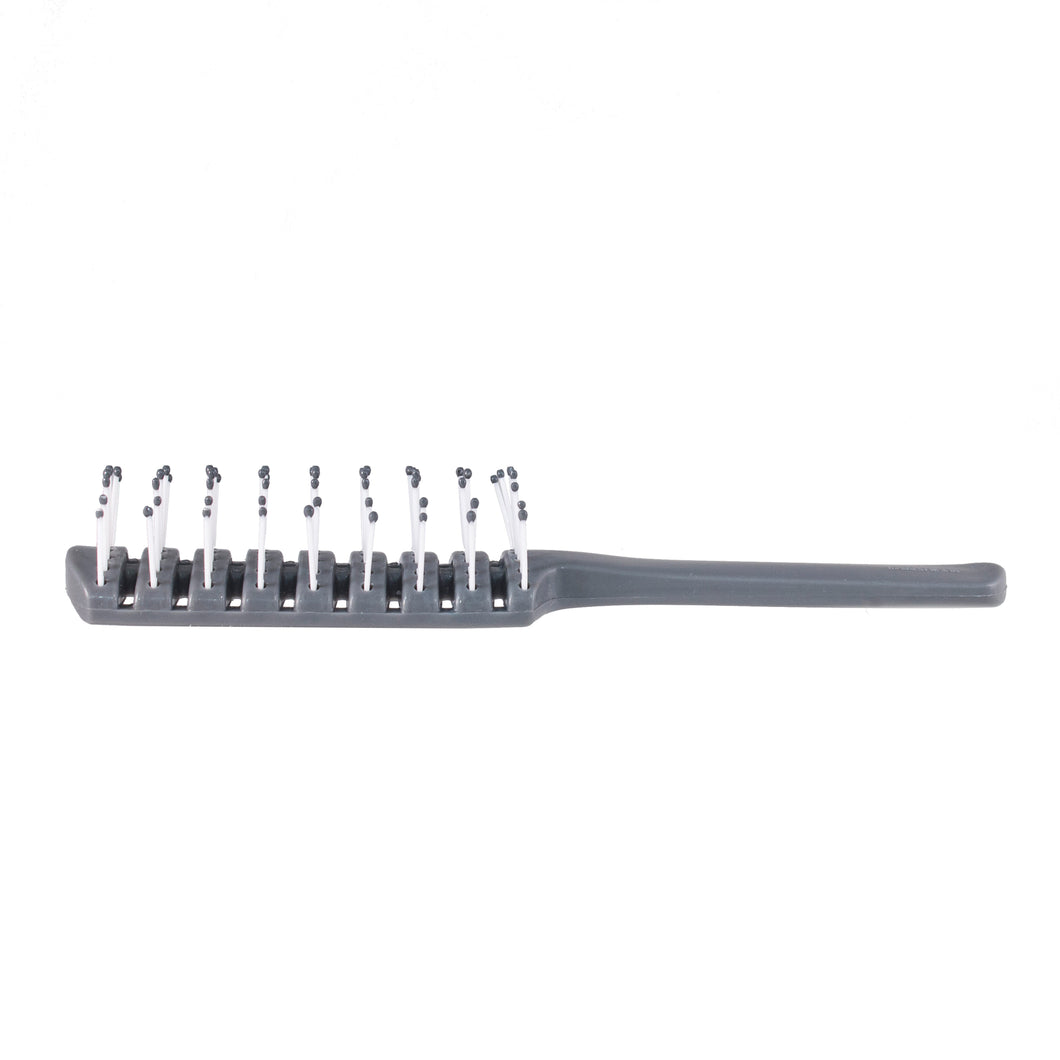 Dawn Mist HB02 Plastic Bristle Gray Hairbrushes - Polybagged (Case)
