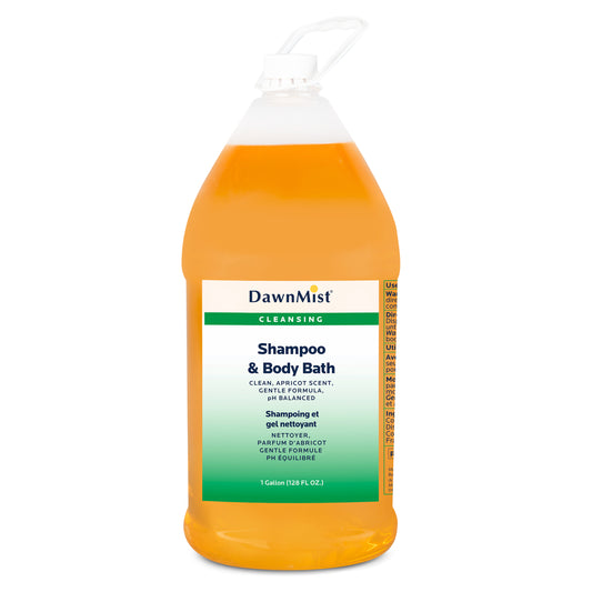Dawn Mist MS128 Bath and Body Shampoo 1 Gallon Bottle (Case)
