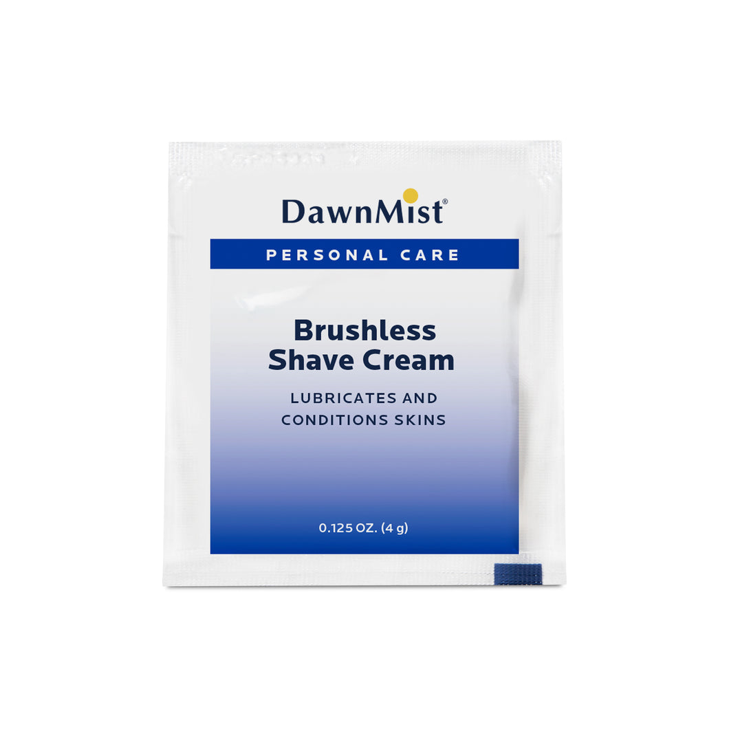 Dawn Mist PBS35 Brushless Shave Cream 0.125 oz. Packet (Case)