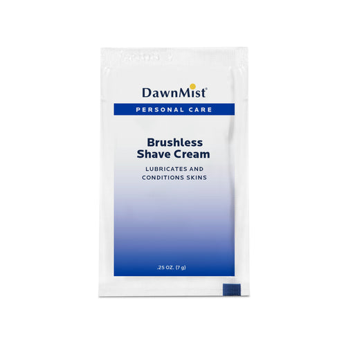 Dawn Mist PBS70 Brushless Shave Cream 0.25 oz. Packet (Case)