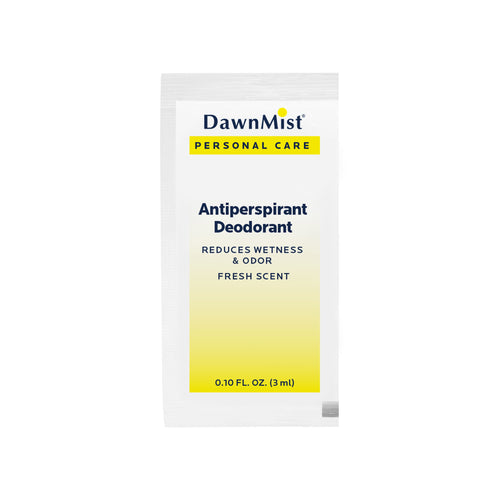 Dawn Mist PD25G Antiperspirant Deodorant Gel, 0.10 oz. Single-Use Packets (Case)